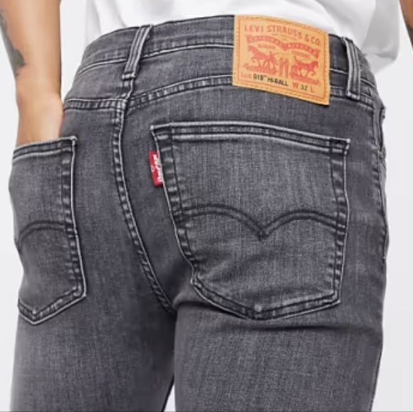 Levi's Gray Slim Jeans Classic Style - Picture 1 of 16
